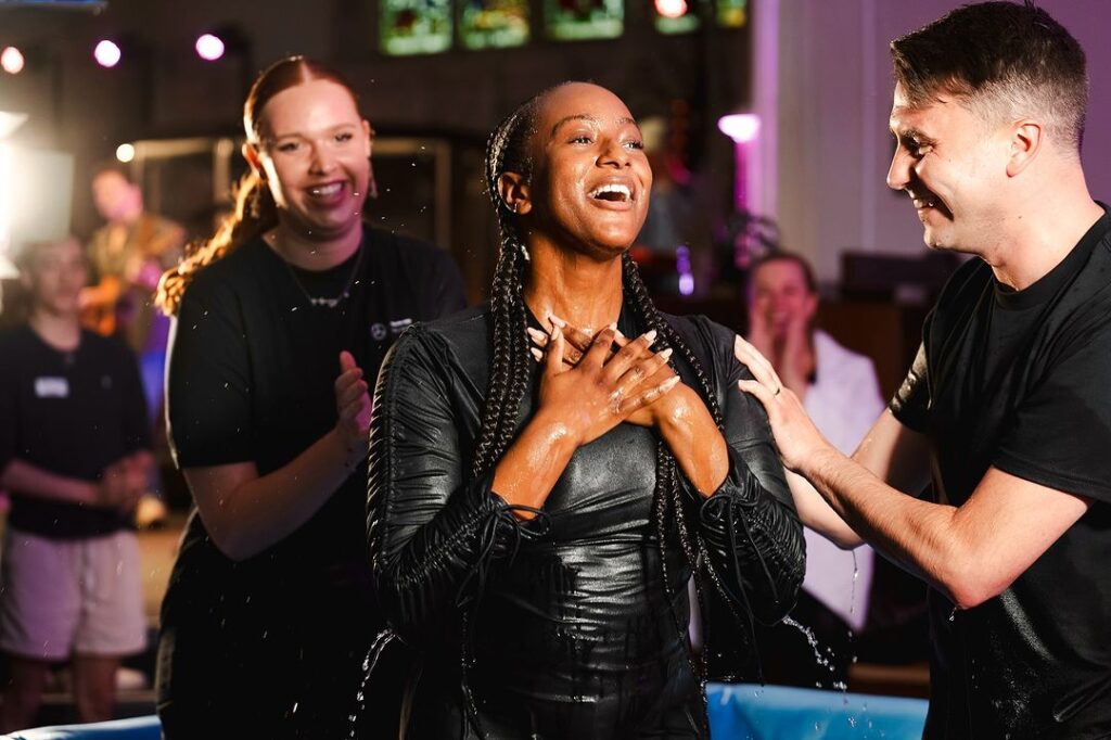 Reborn In His Grace: DJ Cuppy Received Water Baptism As She Fully Dedicates Her Life To God (PHOTOS)
