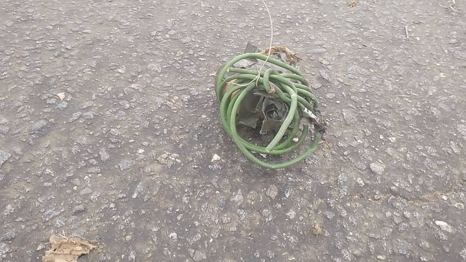 Police Discover and Detonate Explosive Device (IED) In Ikeja, Lagos (Photos)