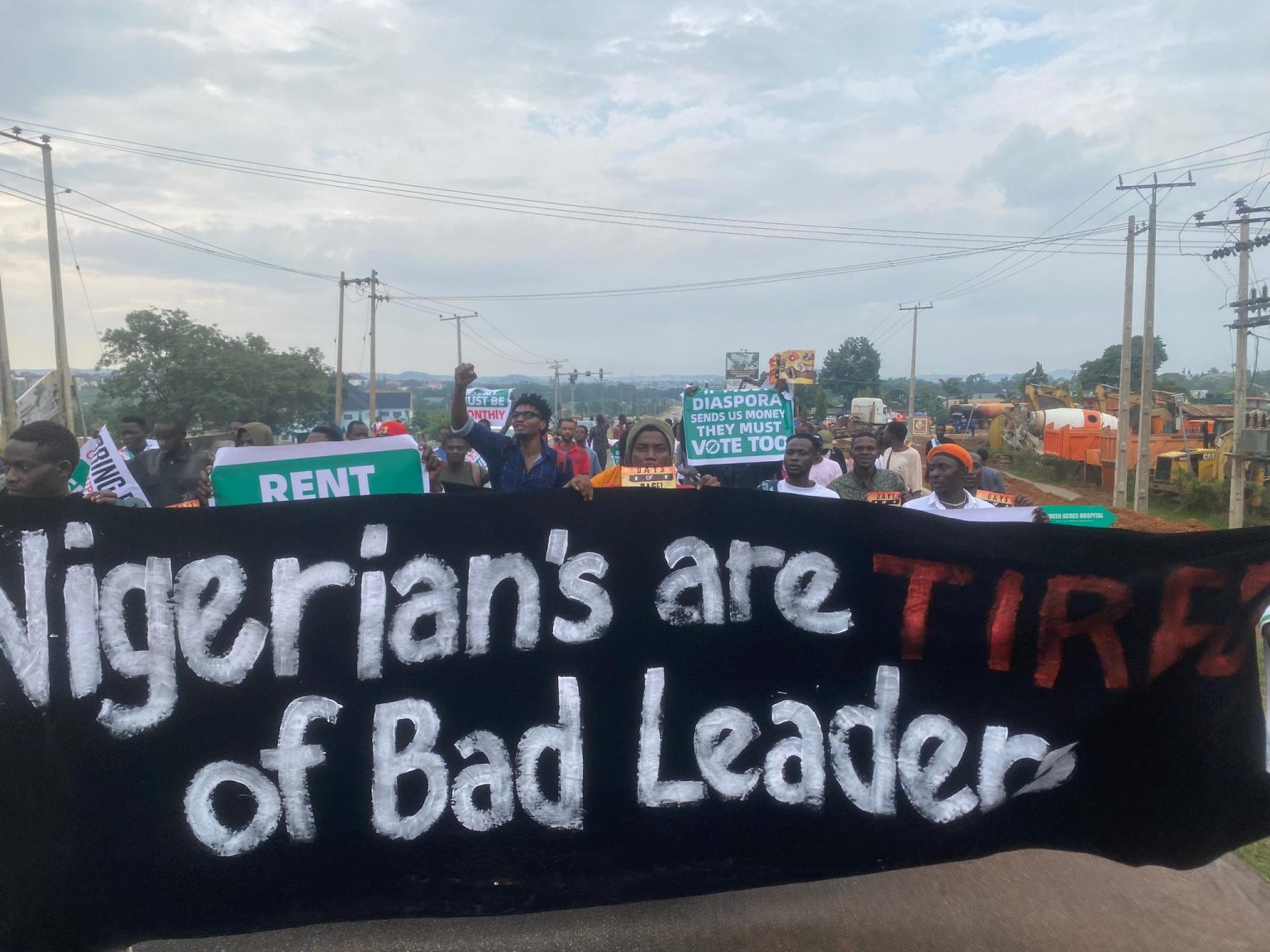 One-Milion-Man Protest Match In Abuja [Video/Photos]