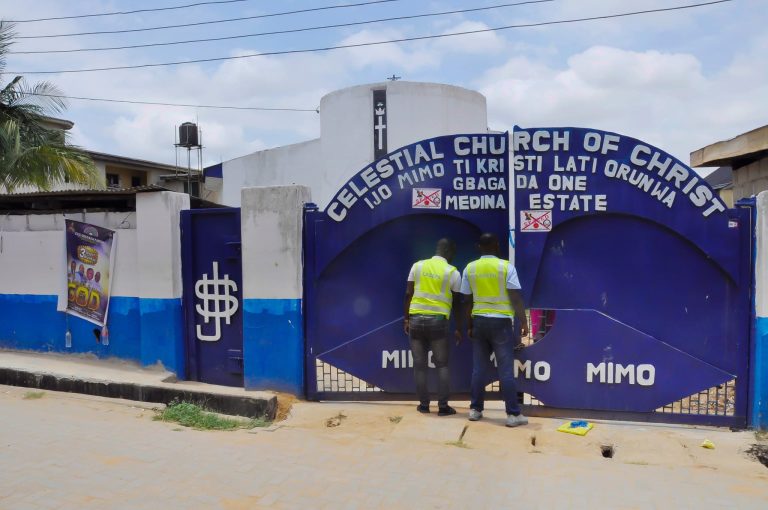 Lagos State Seals Off Churches, Companies, Others Over Noise Pollution  (PHOTOS)