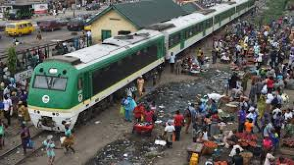 Train Crushes 50-year-old Man To Death In Lagos (PHOTOS)