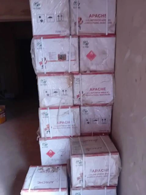 JUST IN: NAFDAC Seized Expired And Unregistered Agrochemicals, Seals Warehouse In Benue (PHOTOS)