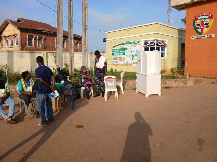 Ondo Decides2024: Voting materials Arrive At Polling Units In Agboola Ajayi Hometown (PHOTOS)