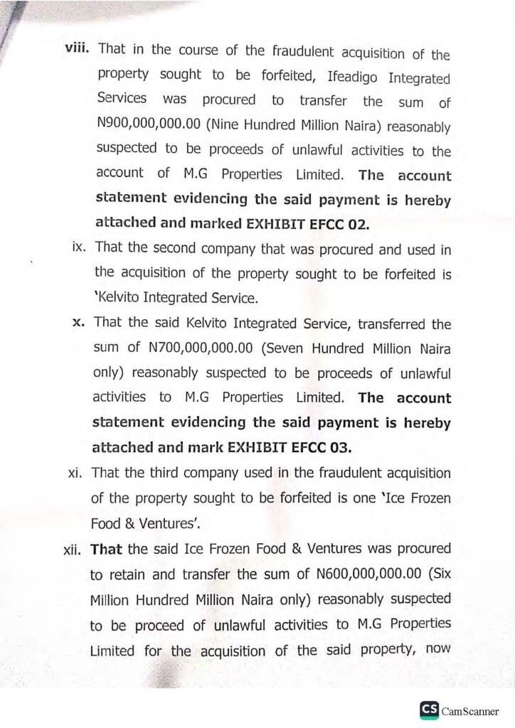 EFCC 753 Duplexes Big Recovery, Owner Identity Revealed With Court Evidence Proof.