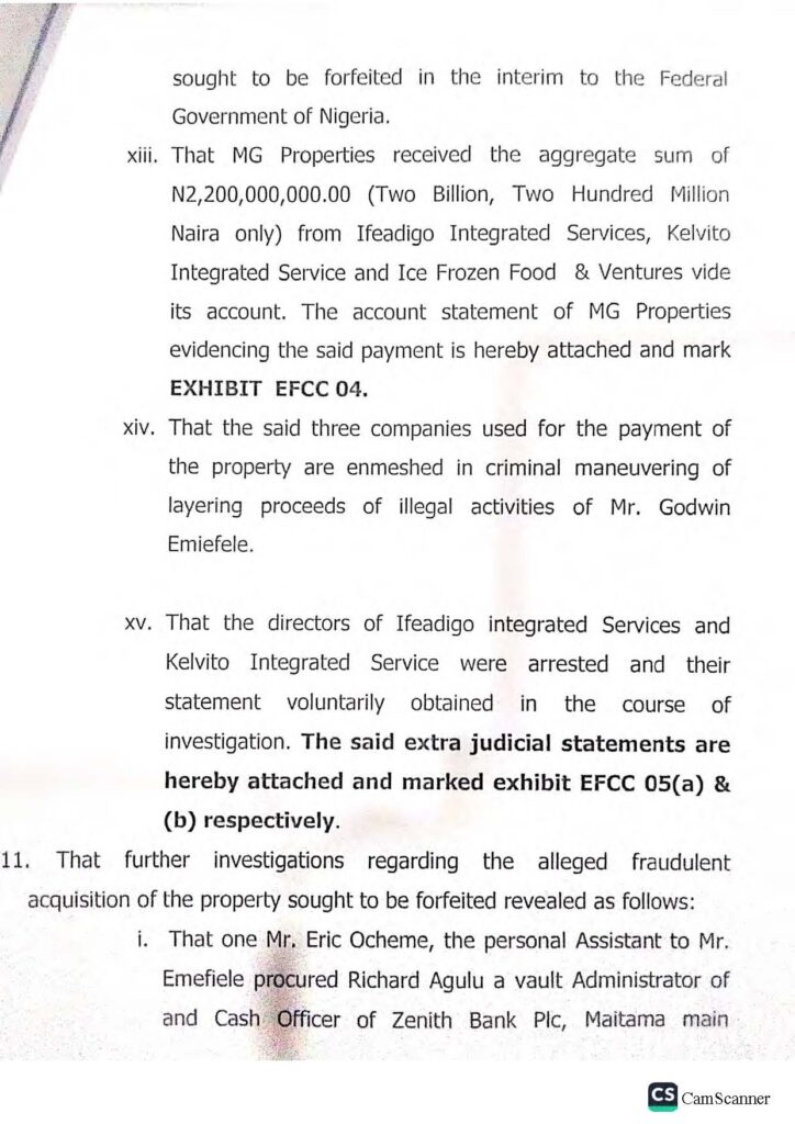 EFCC 753 Duplexes Big Recovery, Owner Identity Revealed With Court Evidence Proof.