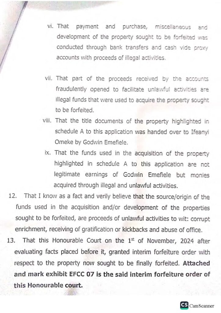 EFCC 753 Duplexes Big Recovery, Owner Identity Revealed With Court Evidence Proof.