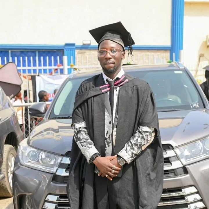 PHOTOS: Nigeria Actors Binta Ayo Mogaji and Jibola Dabo Celebrates Son As He Graduate From Lead City University