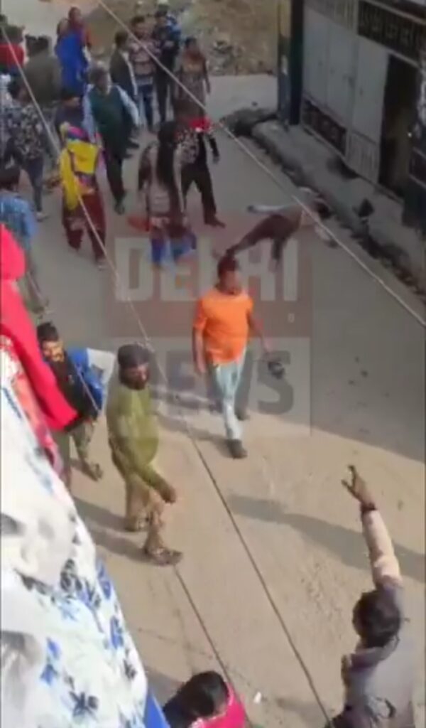 Nigerian Man B£ats His Wife To Half Dead in India( Watch Video)