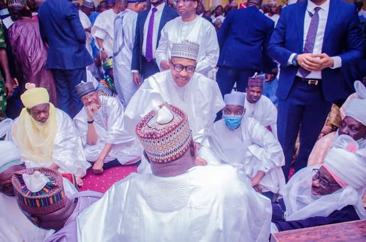 PHOTOS: Muhammadu Buhari, Senators And Governors Attend Senator Sani Zango’s Daughter Wedding