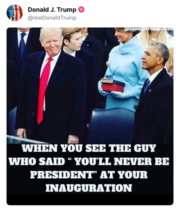 Donald Trump Shame Barack Obama on Christmas Day With Interesting Meme