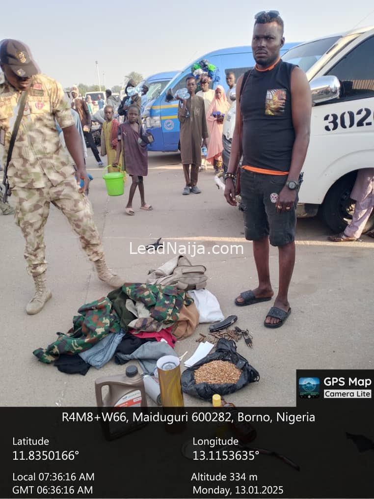 Maiduguri: Army Arrested Borno Express Terminal With Ammunition