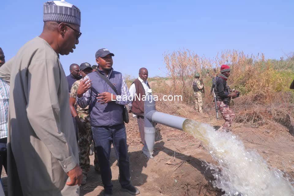 Borno Governor, Prof Zulum Pays Sympathy Visit to Baga, Warns Farmers Against Collusion with Insurgents (PHOTOS)