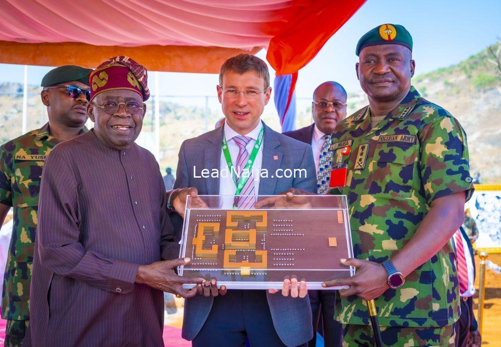 New Defence Barracks: President Tinubu Says Welfare Of OFFICERS And Men Of The Armed Forces Remains Paramount