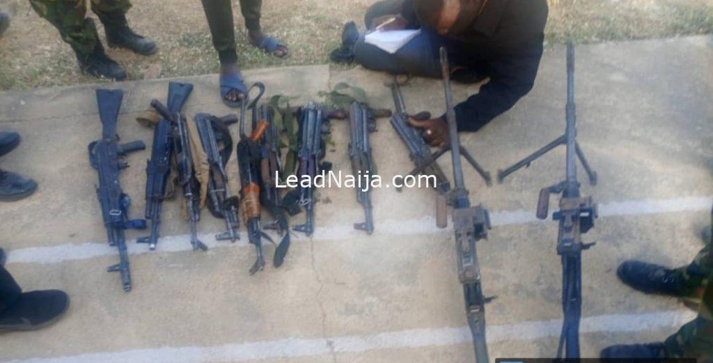 Troops Intercept Cache of Weapons Meant For Terrorists in Zamfara (PHOTOS)