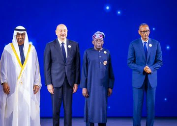 President Tinubu Joins World Leaders at 2025 Abu Dhabi Sustainable Award Ceremony (PHOTOS)