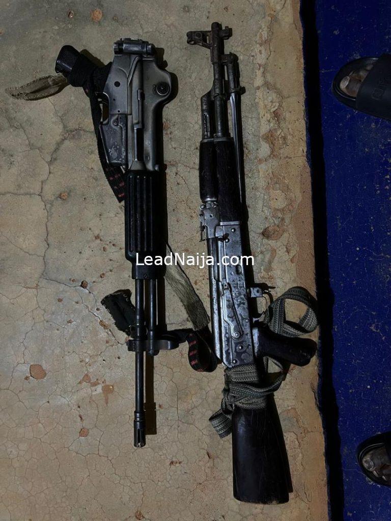 Troops Arrest Gunrunner, Recover AK-47 Rifle Arms and Ammunition in Plateau