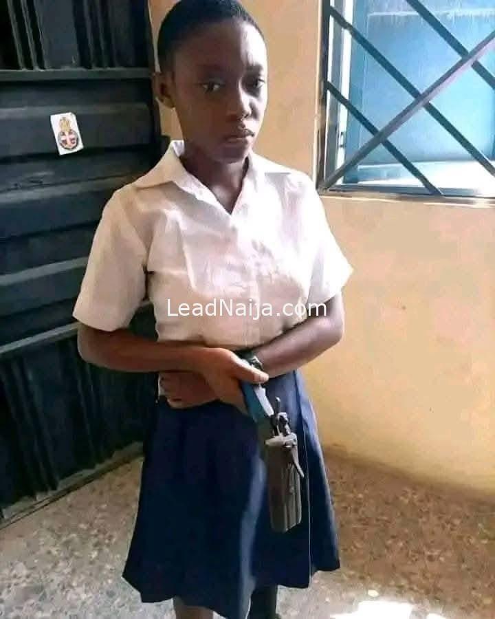 Teenage Girl Arrest With A Gun In An Attempt To Attack Her Teacher In Cross River