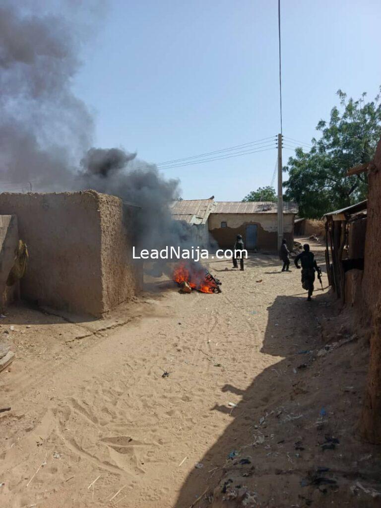 REPORTS: Troops Clear Bandit Camps in Zurmi, Recover Weapons As Bandits Fled In Disarray