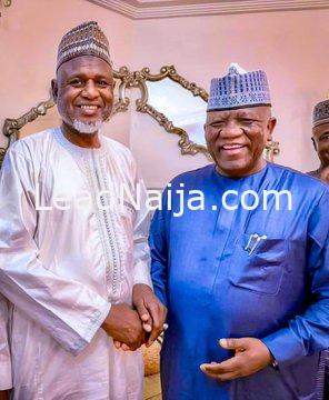 PHOTO NEWS: Sokoto Governor, Alongside Senator Aliyu Magatakarda Wamakko On A reconciliation Mission