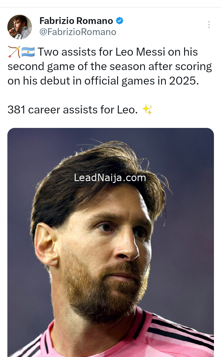 2025 Season: Leo Messi Continues To Elevate His Artistry On The Pitch