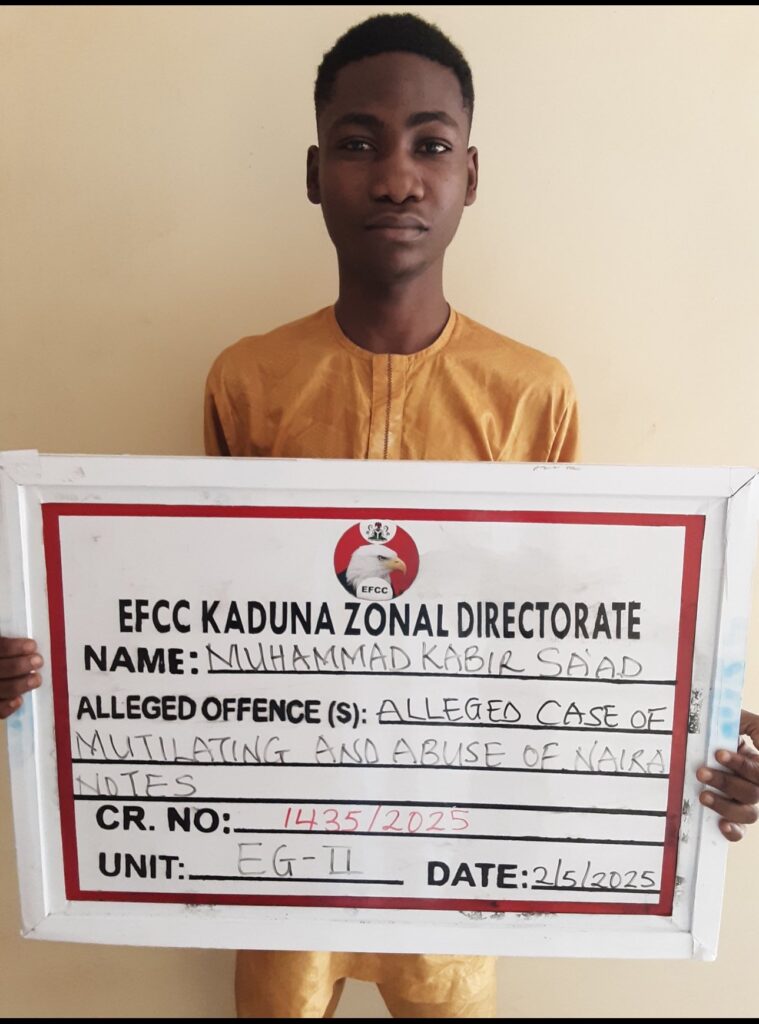 Sarcasm Gone Wrong: EFCC Arrests Social Media Creator for Abusing Naira (PHOTOS)