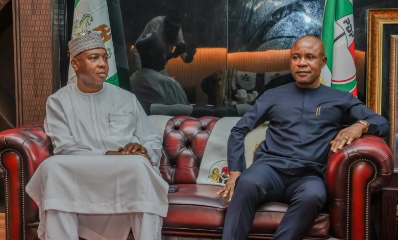 Saraki Visits Enugu Gov, Explain Reasons (PHOTOS)