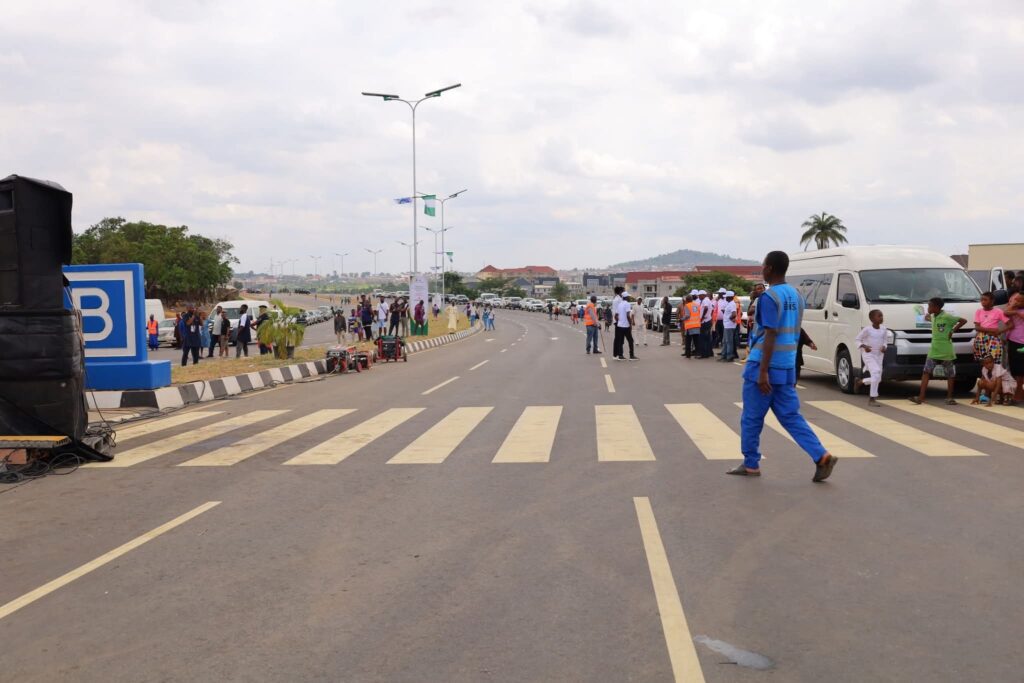 PHOTOS: FCT Minister Wike Commissions Newly Constructed 8-Lane Arterial Road in Abuja