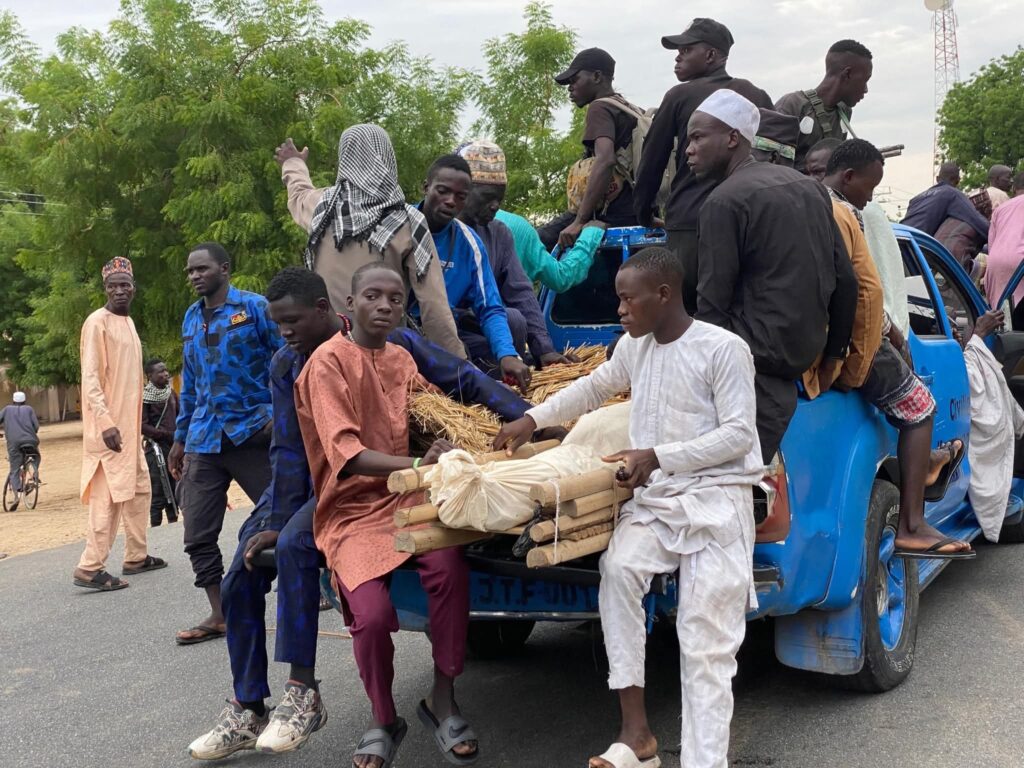 PHOTOS: Tears Flow as Victims of Konduga Suicide Bombing Prepared for Burial