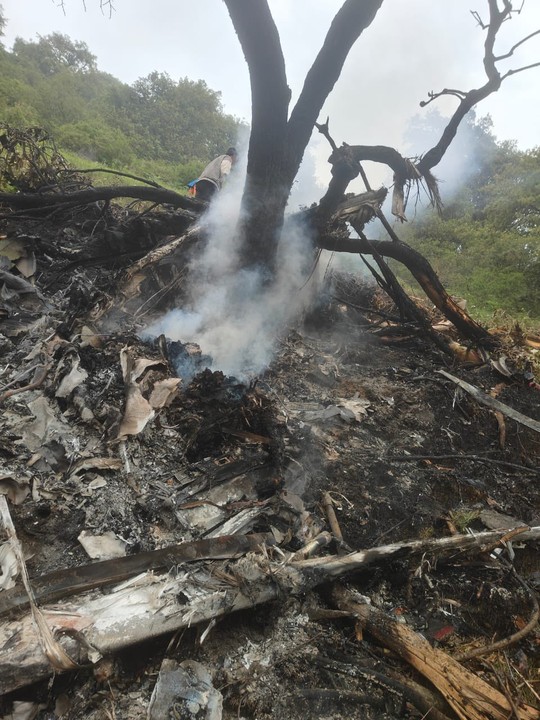 PHOTOS: Another Aircraft Crashes in India, All Crew and Passengers on Board Dead