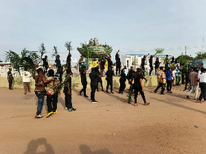 Protest Breaks Out In Benue As Angry Youths Lock Down Abuja-Makurdi Highway, Demanding Immediate Action To End Bloodshed