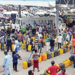 Motorist Stranded As Oil Marketers Shut Down Stations, Following The Nationwide Planned Protest