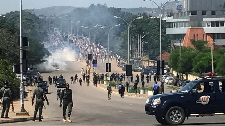 #EndBadGovernance Protests: Protesters Storm the Streets In Kano Despite Curfew