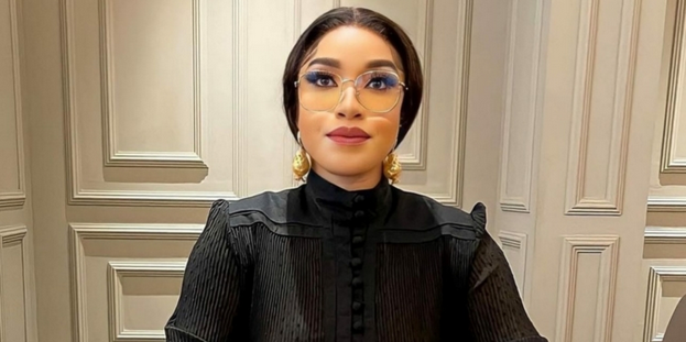 Protest: "I Charge Government To Attend To The Plights Of Nigerians Youth"- Tonto Dikeh Says