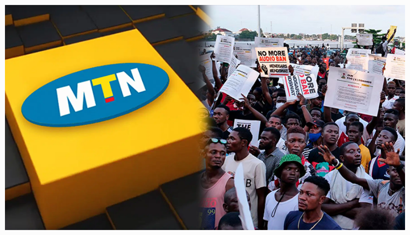 MTN Face Severe Disruption Amid #EndBadGovernance: Report