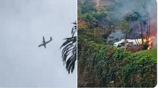 Brazil Plane Crash Claims 62 lives (VIDEO)