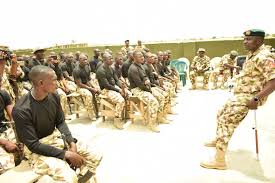 General Christopher Musa Compensate Soldiers For A Good Job After Killing Notorious Bandit Commander, Kachallah Buzu