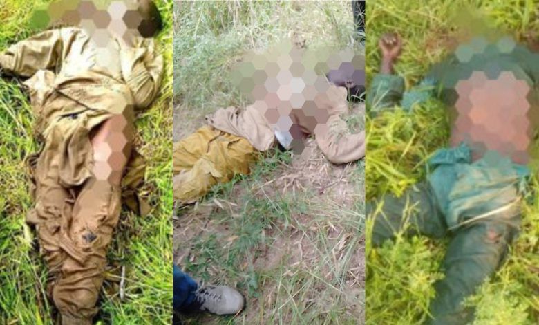 Three Boko Haram Terrorists Kill During Fighting Patrol In Borno (PHOTOS)