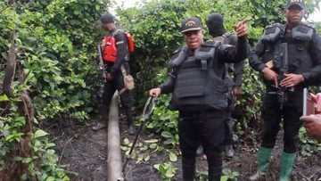 Navy Arrest 8 Suspected Crude Oil Theft, Crushes Illegal Refineries In Delta