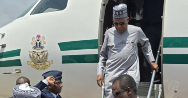 Vice President Kashim Shettima Landed In Abuja After UNGA79 (PHOTOS)