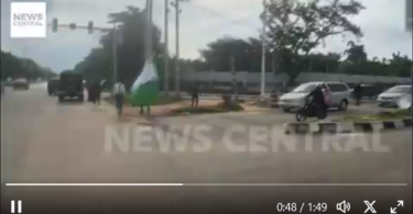 Tension Arises As Police Tear Gas #FearlessInOctober Protesters In Abuja (VIDEO)