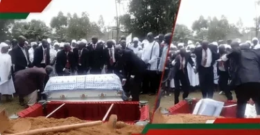 Commotions As Coffin Mistakenly Falls into Grave and Opens During Burial (Watch Video)