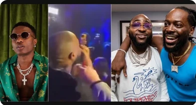 Fans Gives Shocking Reactions Moment Davido Avoided Wizkid Name While Singing His Hit Song With Adekunle Gold ‘High’ (Watch Video)