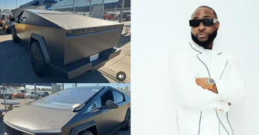 Davido Reveals Why He Added Tesla Cybertruck To His Car Collection (Watch Video)