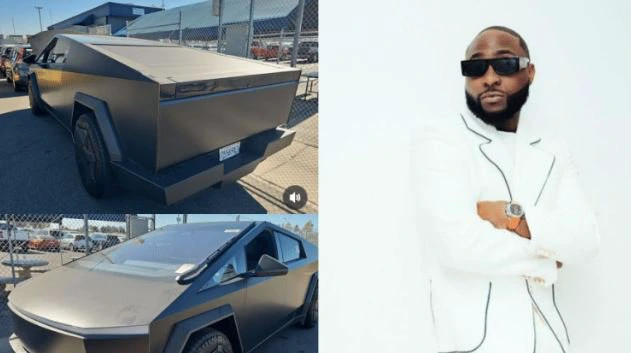 Davido Reveals Why He Added Tesla Cybertruck To His Car Collection (Watch Video)