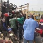 Hustler In State Of Emergency As Lagos Taskforce Clampdown On Traders At Ikotun