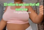 Hardship: "I Will Give N10 million To Any Man That We Marry Me" -Nigerian Pretty Woman Cried Out (Watch Video)