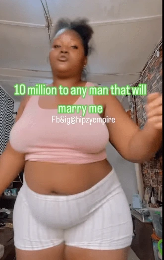 Hardship: "I Will Give N10 million To Any Man That We Marry Me" -Nigerian Pretty Woman Cried Out (Watch Video)