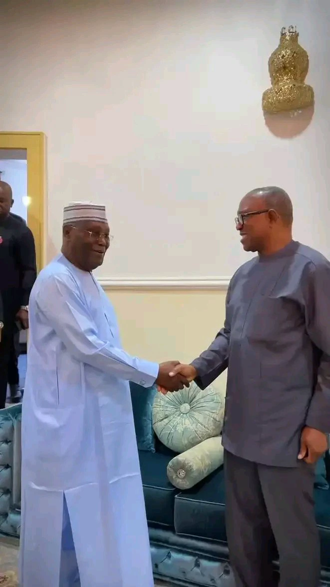 @78th Birthday: Peter Obi Visit Atiku For Reunification Meeting In Adamawa (PHOTOS)