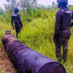 Civil Defence Corps Raids Illegal Refinery, Arrests Two, Wipes Out Bunkering site In Rivers (PHOTOS)