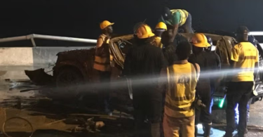 Several Injured, 1 Dead In Lagos-Badagry Expressway Fatal Accident (PHOTOS)